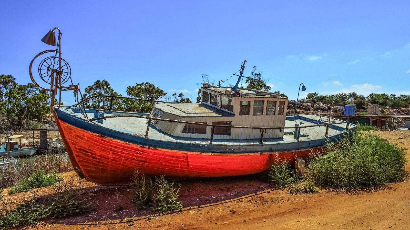 Nikon D3300 sample photo. Boat, old, abandoned photography