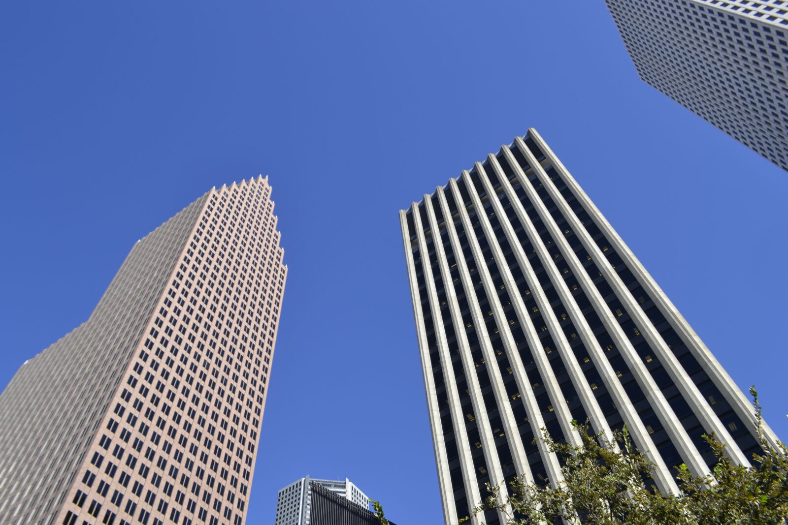 Nikon D3100 sample photo. Skyscrapers, houston, texas photography