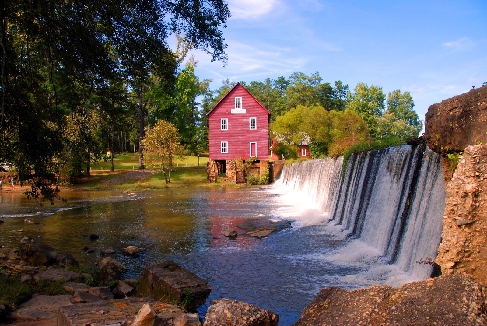 Nikon D200 sample photo. Mill, georgia, landscape photography