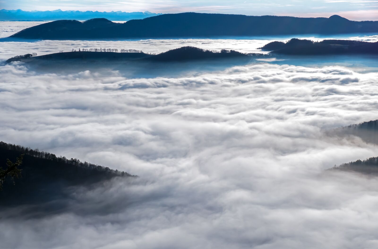 Panasonic Lumix DC-G9 sample photo. Sea of fog, fog photography