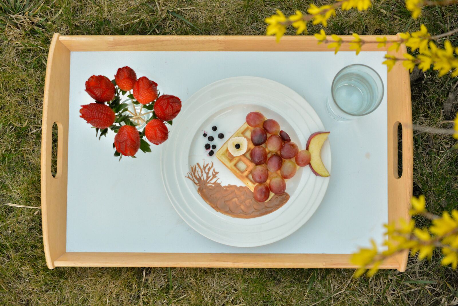 Nikon D5200 sample photo. Breakfast, creative, fish photography