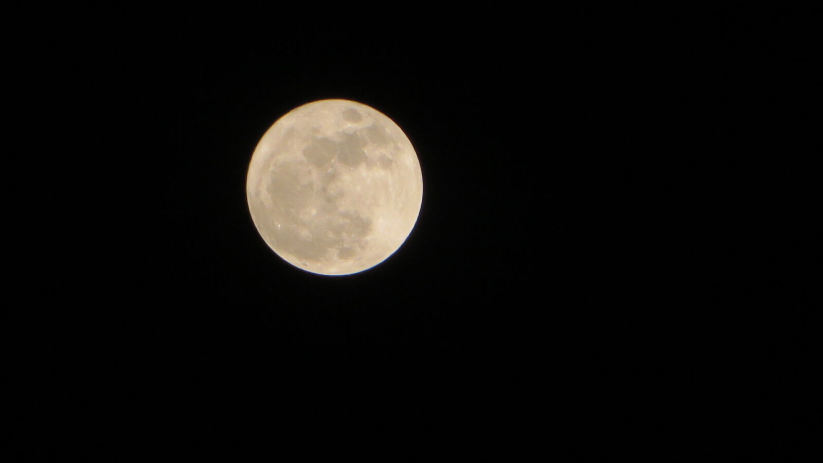 Canon PowerShot SX280 HS sample photo. Beautiful, full, moon, night photography