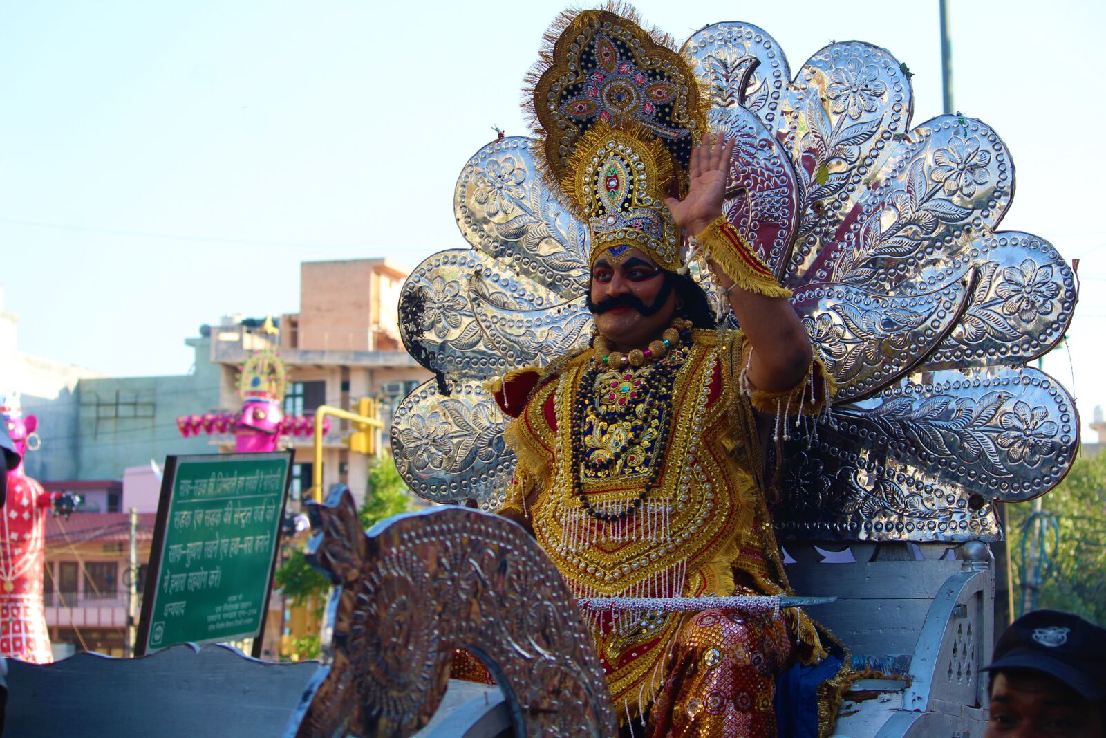 Canon EOS 1200D (EOS Rebel T5 / EOS Kiss X70 / EOS Hi) sample photo. Dusshera, ravan, indian photography
