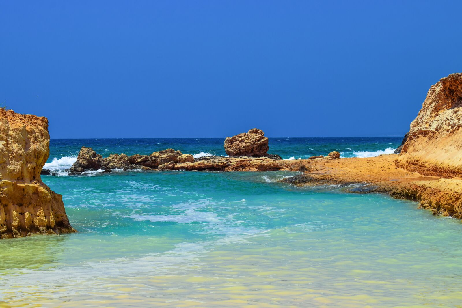 Nikon D3300 sample photo. Cove, lagoon, rocky coast photography