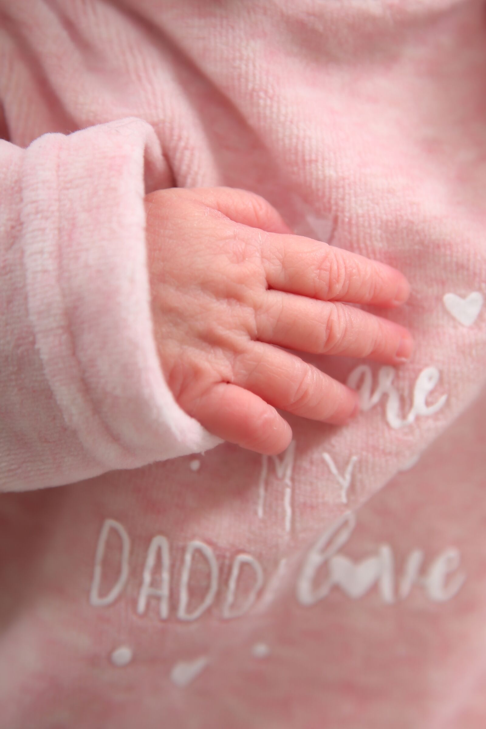 Canon EF 24-105mm F4L IS USM sample photo. Hand, baby, new born photography