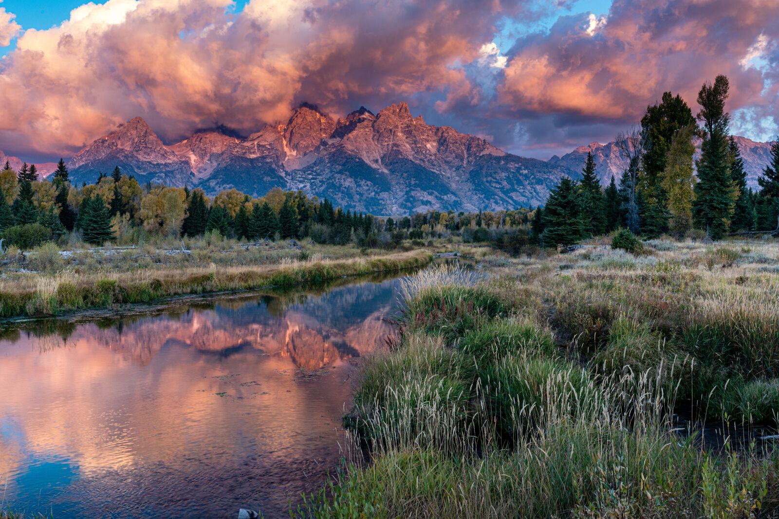 Sony FE 16-35mm F2.8 GM sample photo. Schwabacher landing, snake river photography