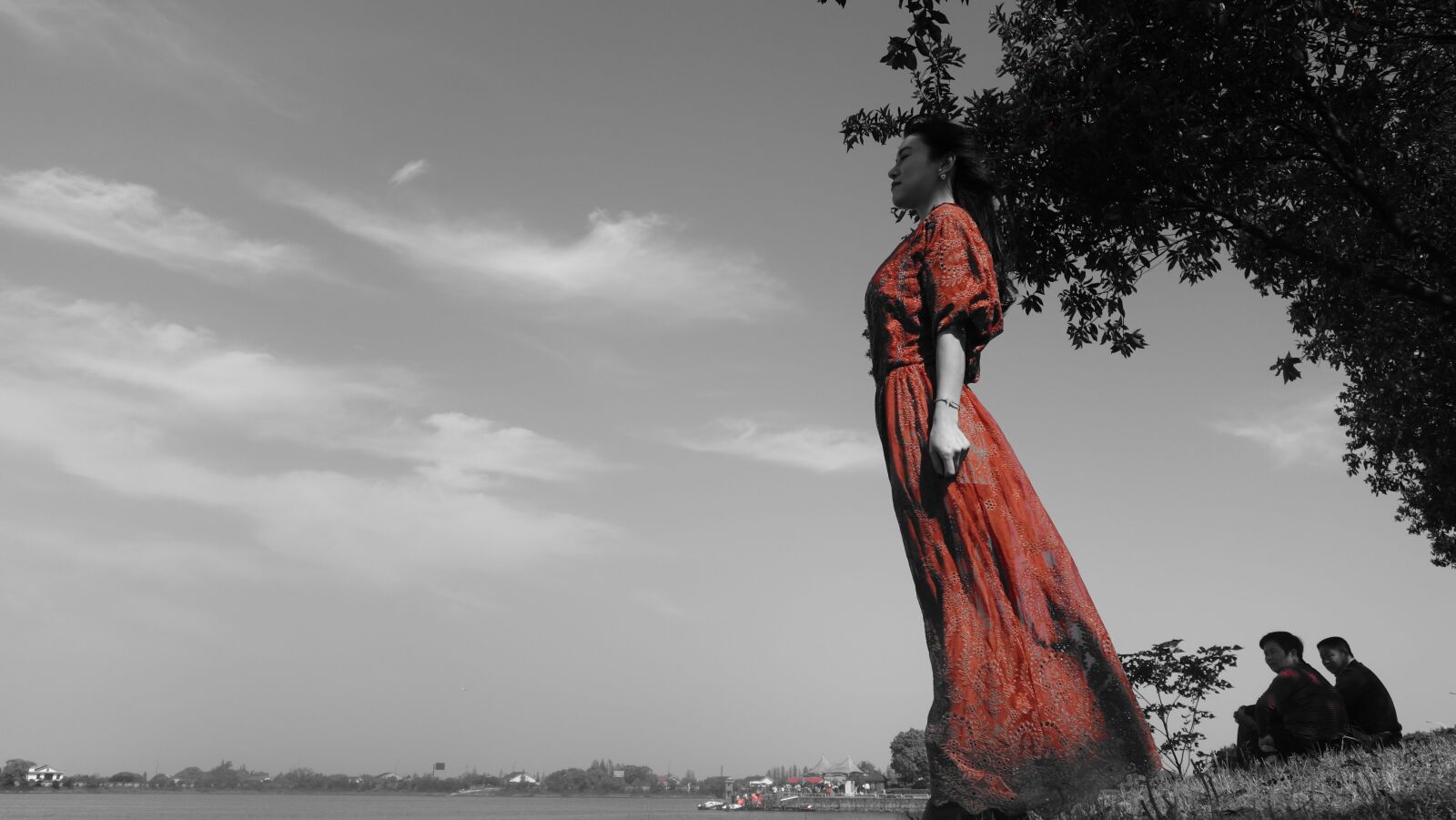 Sony Cyber-shot DSC-RX100 II sample photo. Waters, figure, sky photography