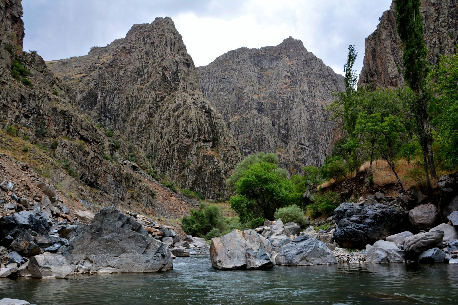 Nikon D7100 sample photo. Coruh valley, river, the photography