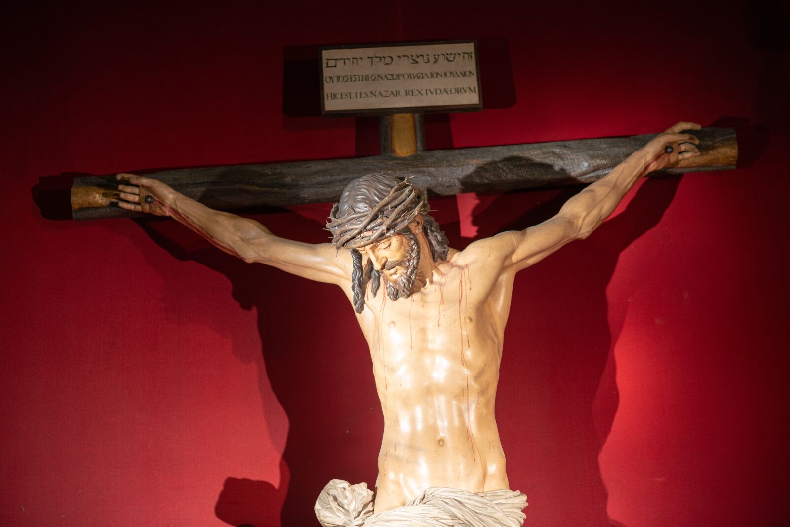Nikon D800 sample photo. Jesus, sculpture, seville photography