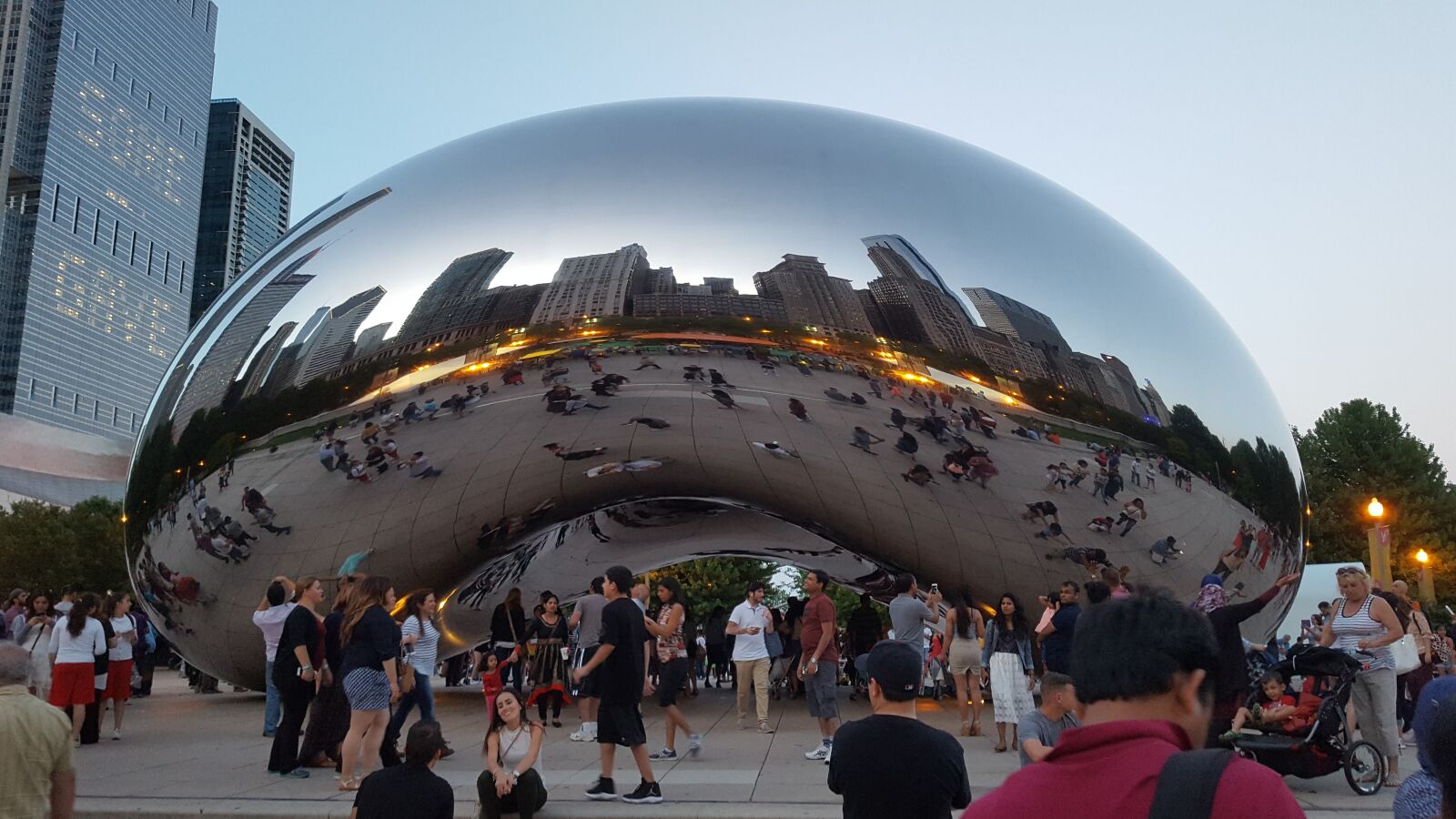 Samsung Galaxy S6 sample photo. Chicago, bean, beans photography