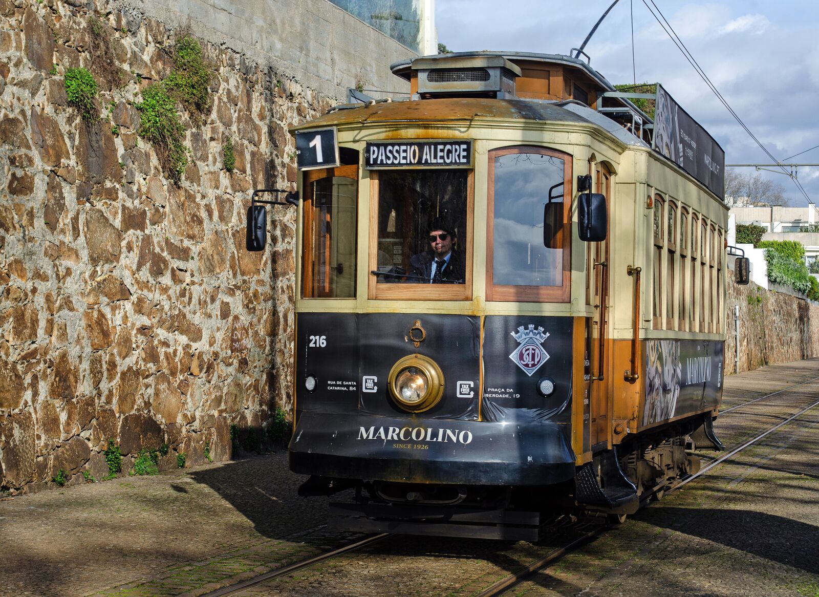 Nikon D5100 sample photo. Porto, tram, portugal photography