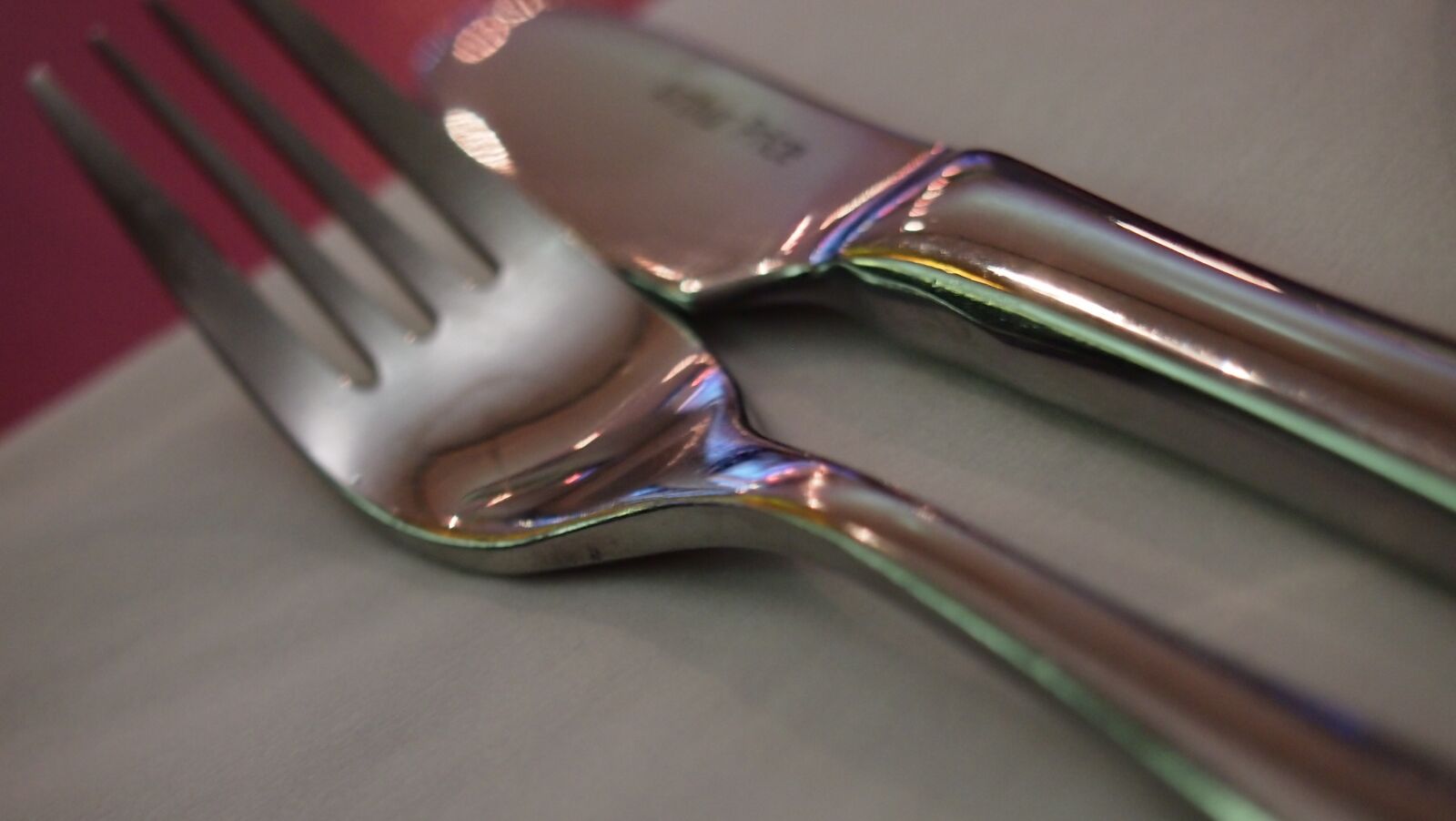 Olympus PEN E-PM1 sample photo. Fork, spoon, cutlery photography