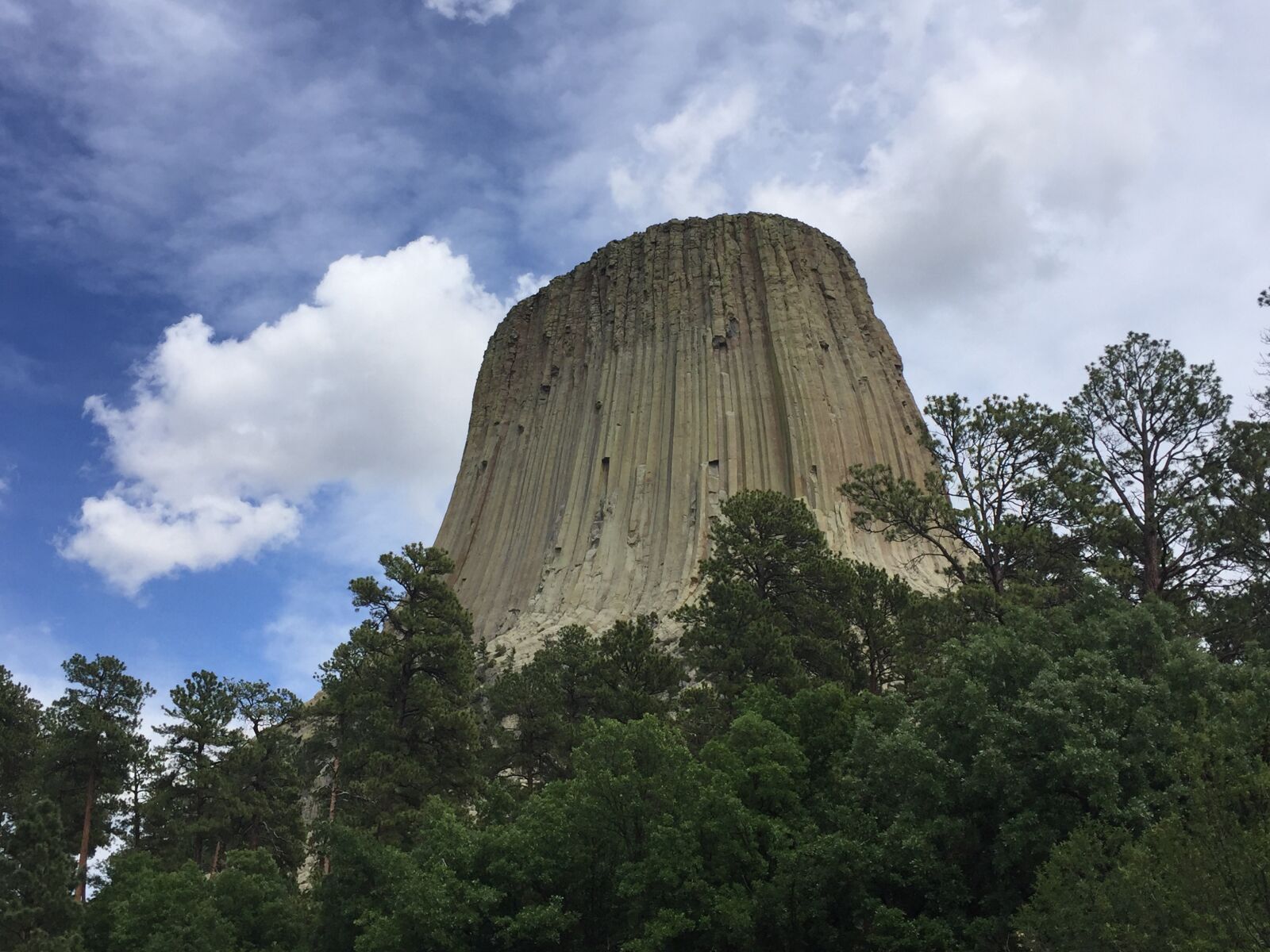 Apple iPhone 6 sample photo. Devils tower, wyoming, tower photography