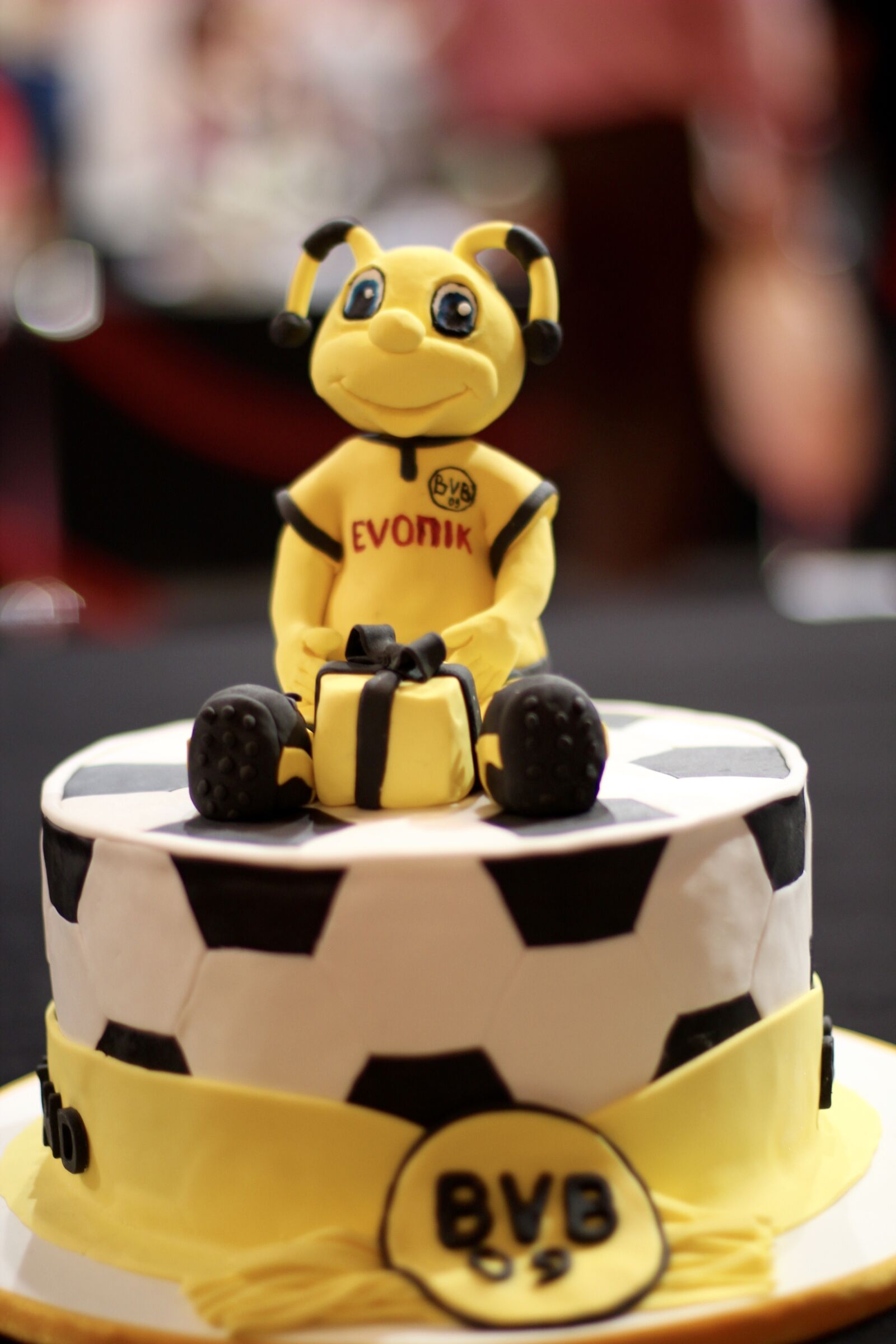 Canon EOS 600D (Rebel EOS T3i / EOS Kiss X5) + Canon EF 50mm F1.4 USM sample photo. Cake, borussia, dortmund photography
