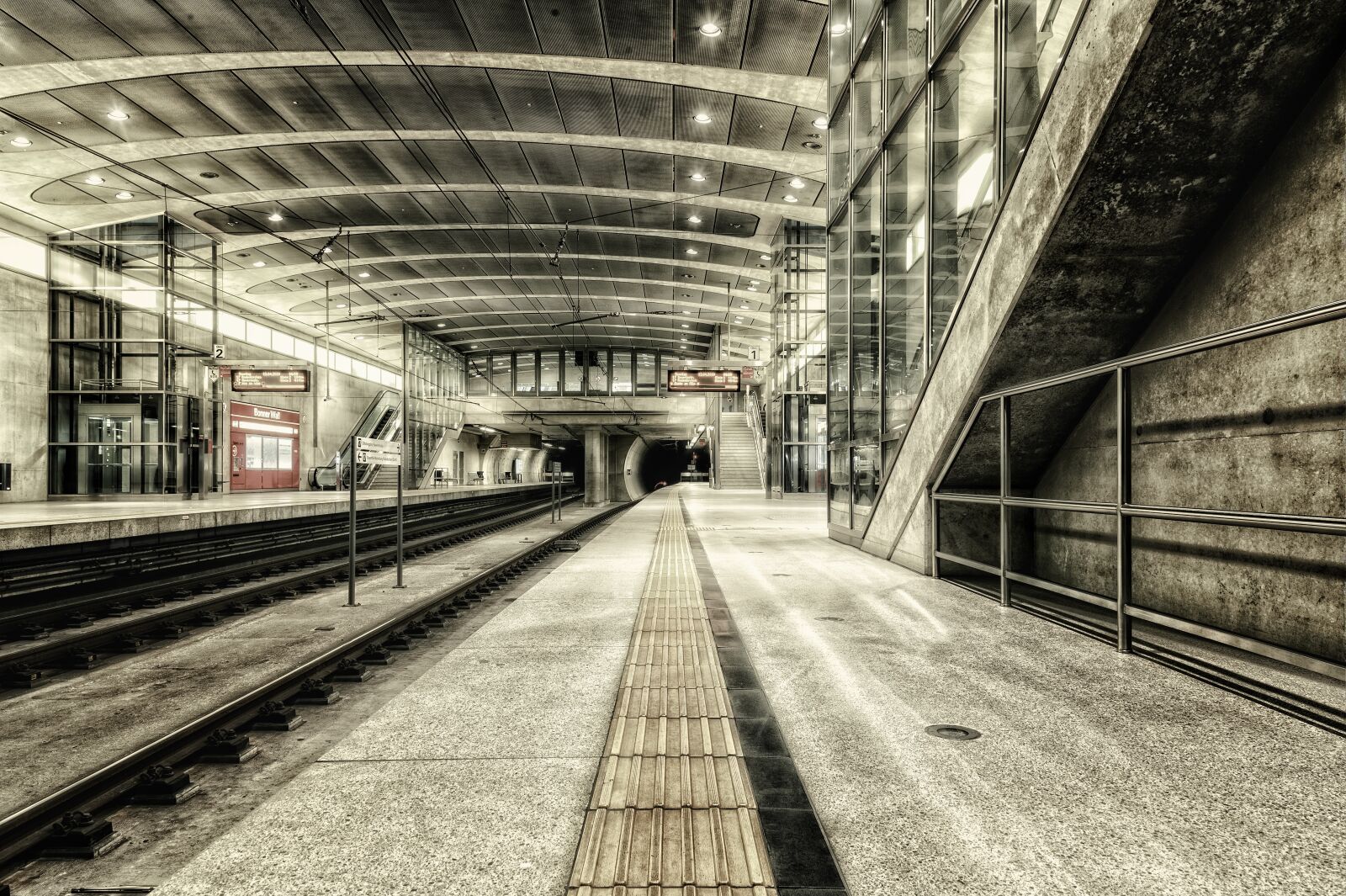 Nikon Z6 sample photo. Metro, architecture, railway station photography