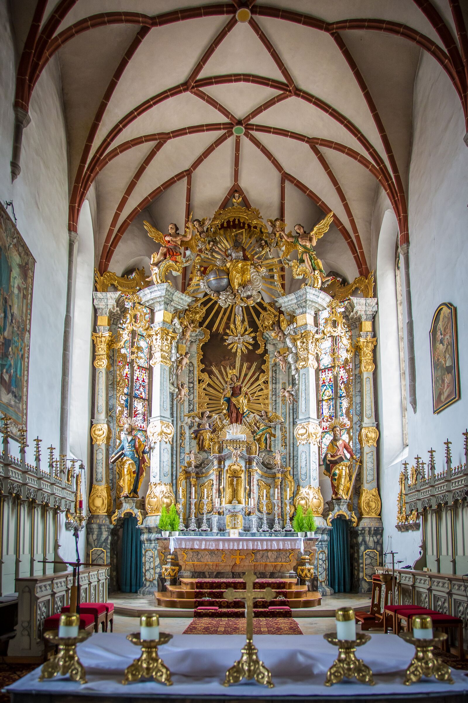 Canon EF 24-105mm F4L IS USM sample photo. Chammünster, cham, church photography