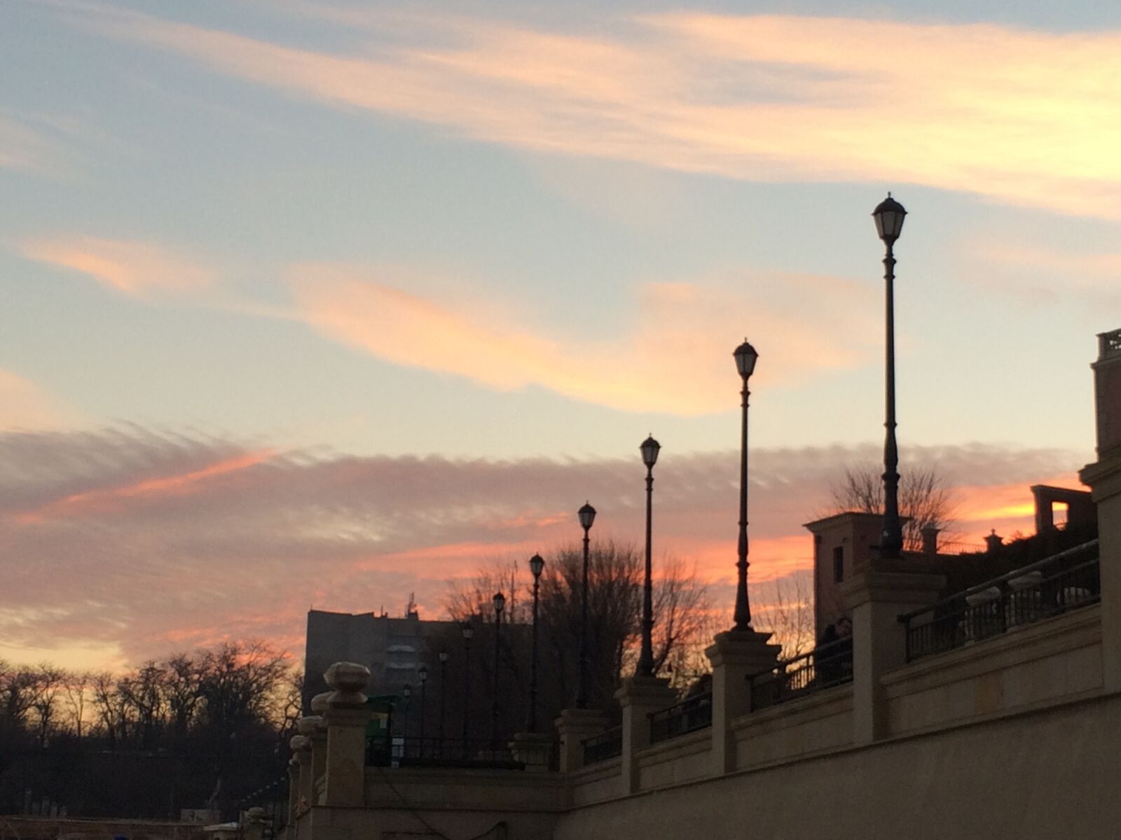 iPhone 5s back camera 4.15mm f/2.2 sample photo. Sky, sunset, pink photography