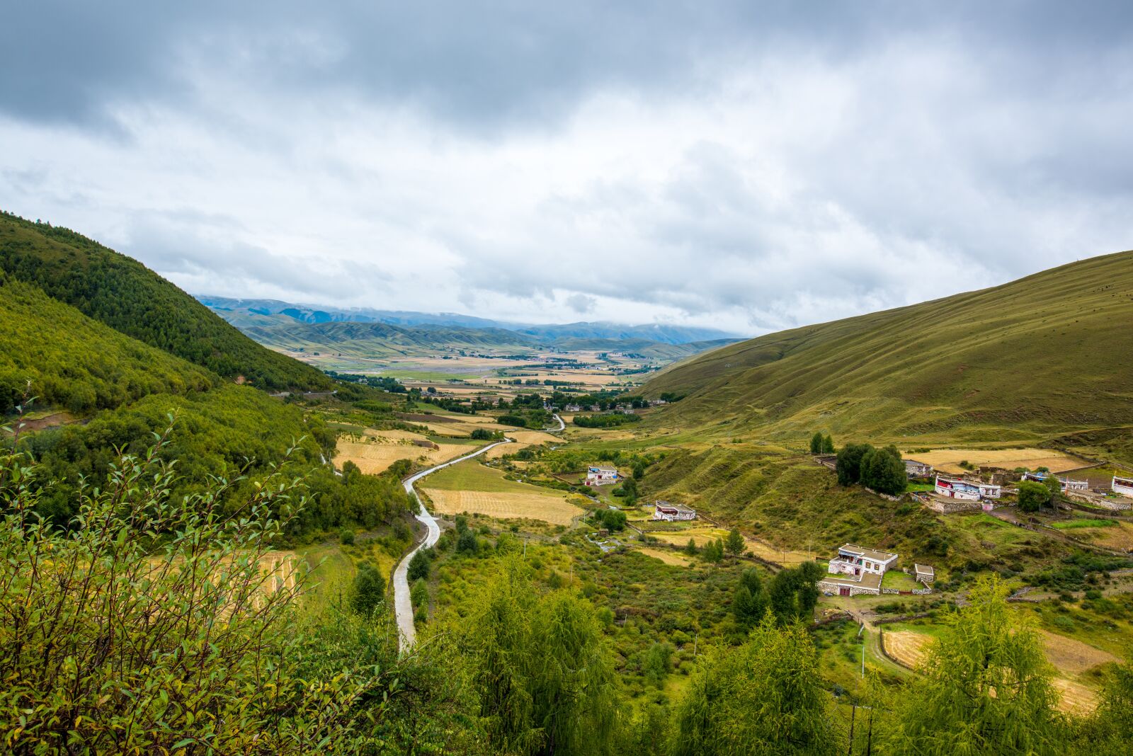 Nikon D810 sample photo. Valley, scenery, landscape photography