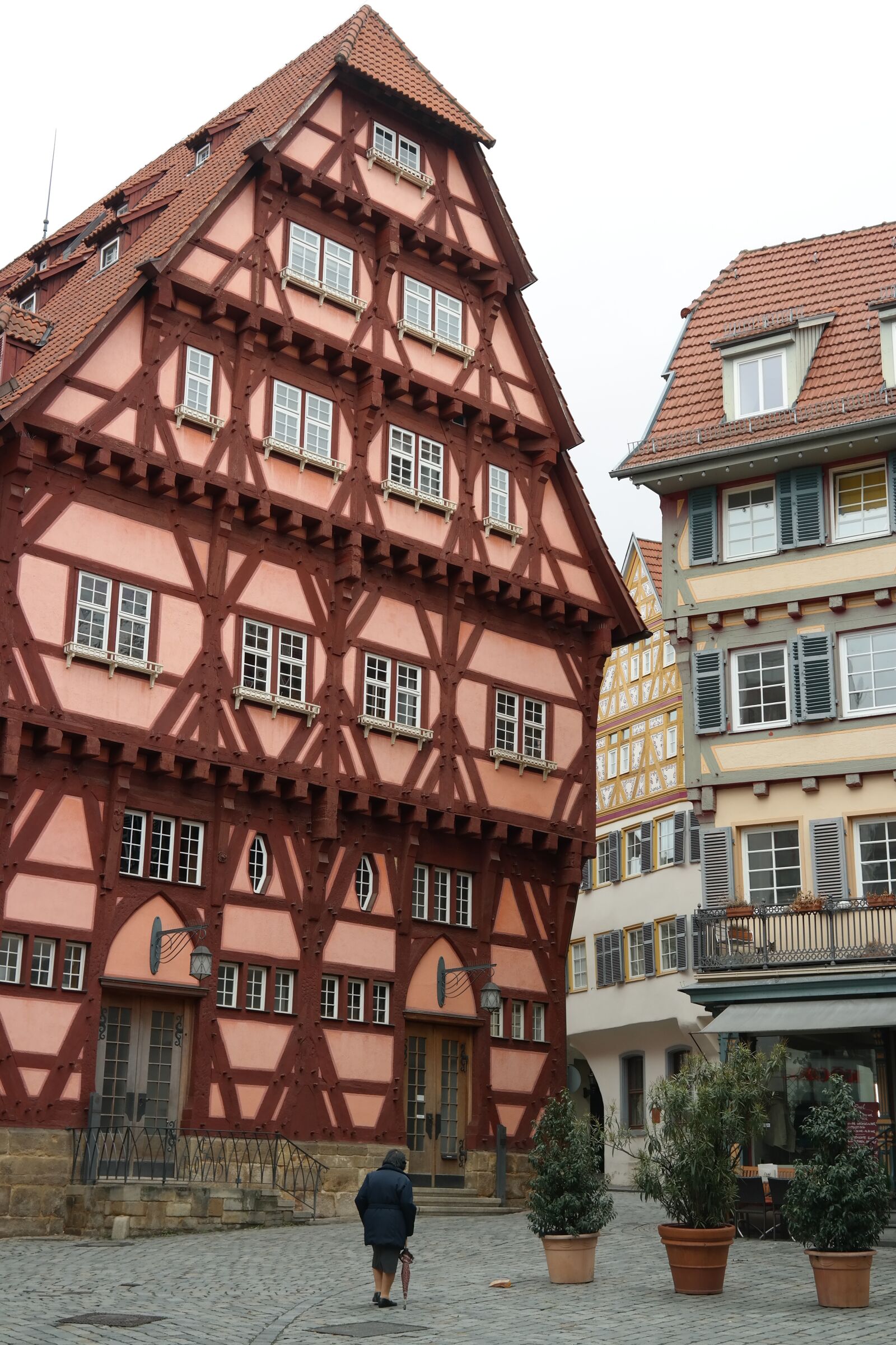 Samsung NX300 sample photo. Fachwerkh user, esslingen, historic photography
