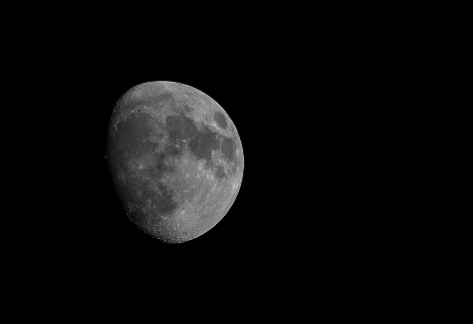 Nikon D3300 sample photo. Moon, sky, night photography