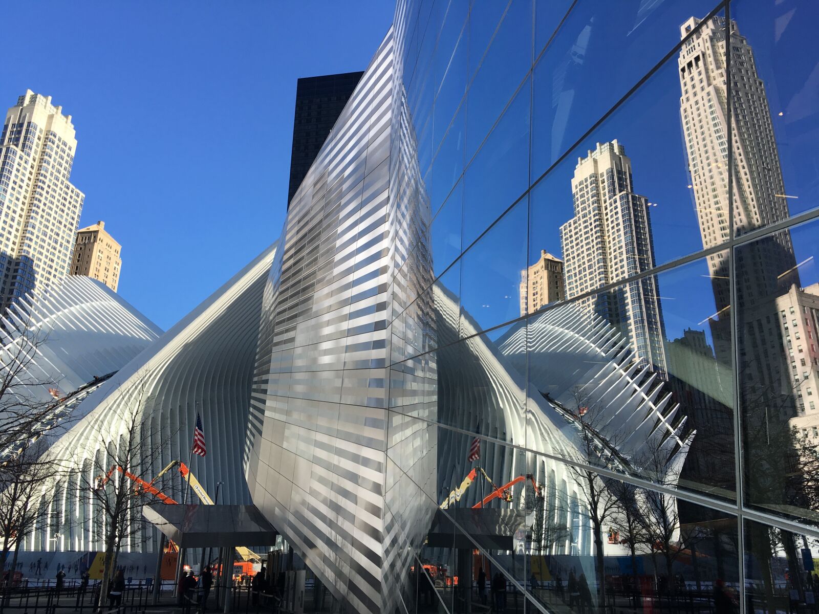 Apple iPhone 6s Plus sample photo. Ground zero, 911 memorial photography