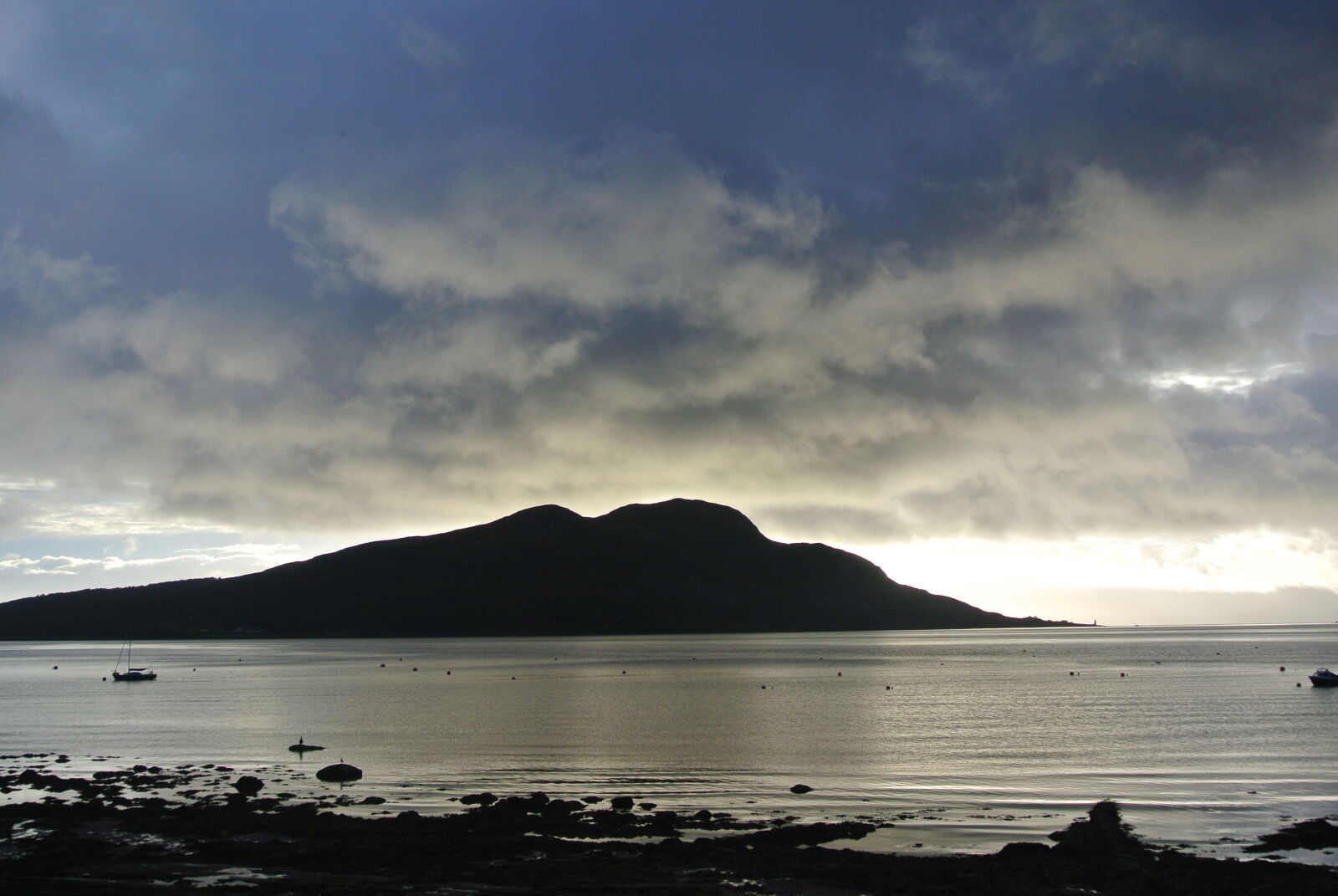 Nikon 1 J1 sample photo. Island, scotland, sun, rise photography