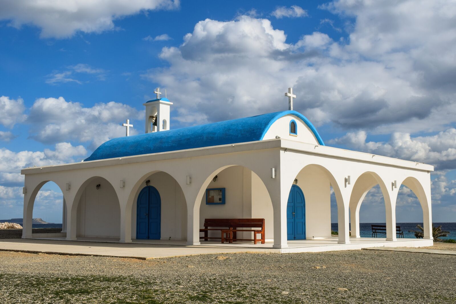 Nikon D3300 sample photo. Cyprus, ayia thekla, church photography
