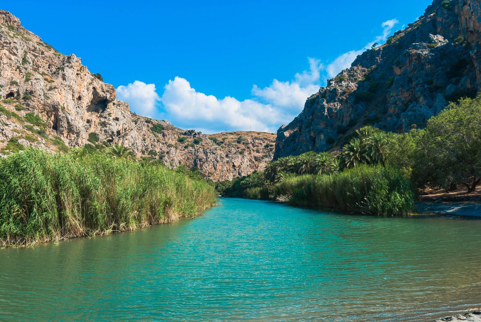 Nikon D80 sample photo. Crete, preveli, sea photography