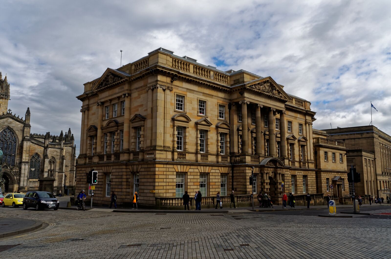 Nikon D90 sample photo. Road, edinburgh, scotland photography