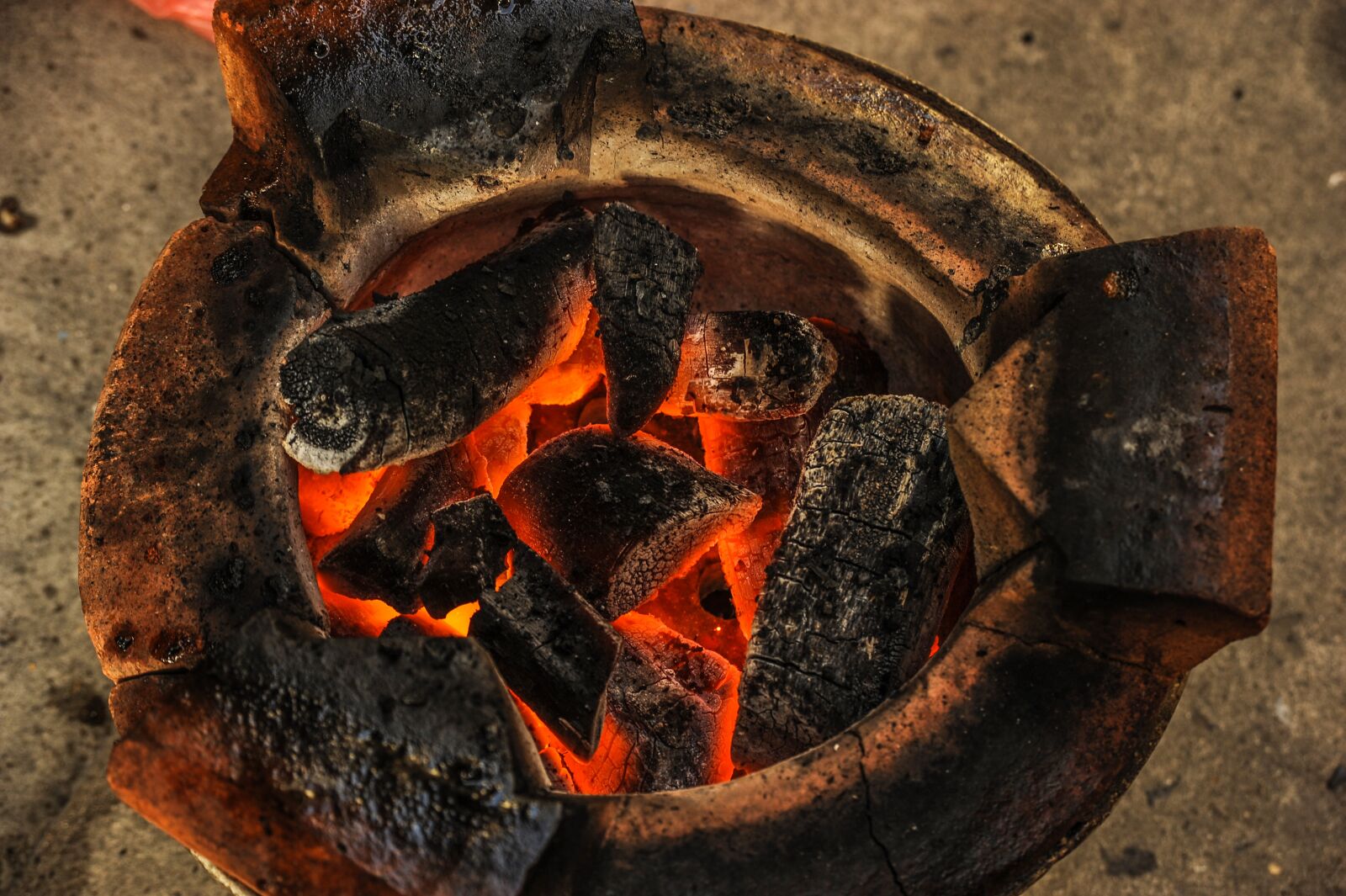 Nikon D700 sample photo. Grill, hot, fire photography