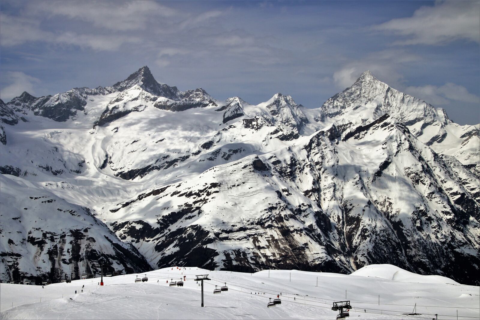 Canon EOS 80D sample photo. The alps, zermatt, snow photography