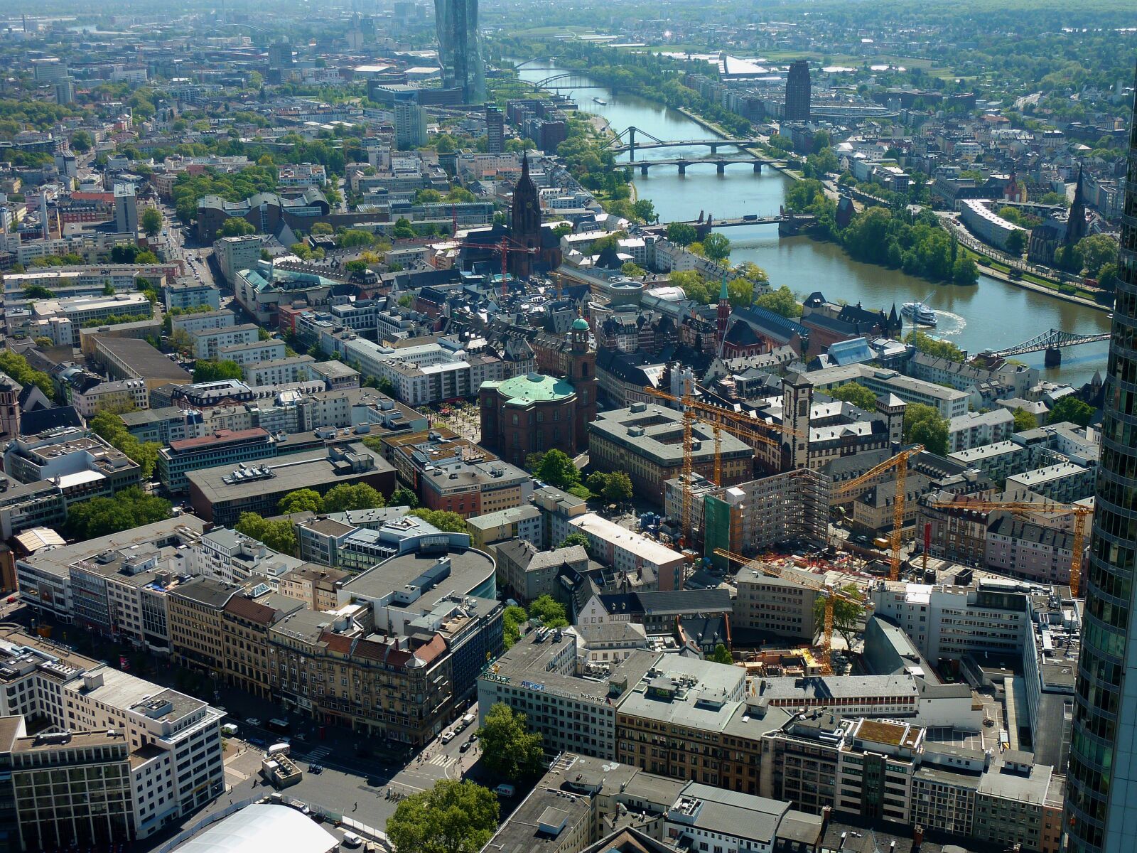 Panasonic DMC-TZ7 sample photo. City, frankfurt, imperial city photography