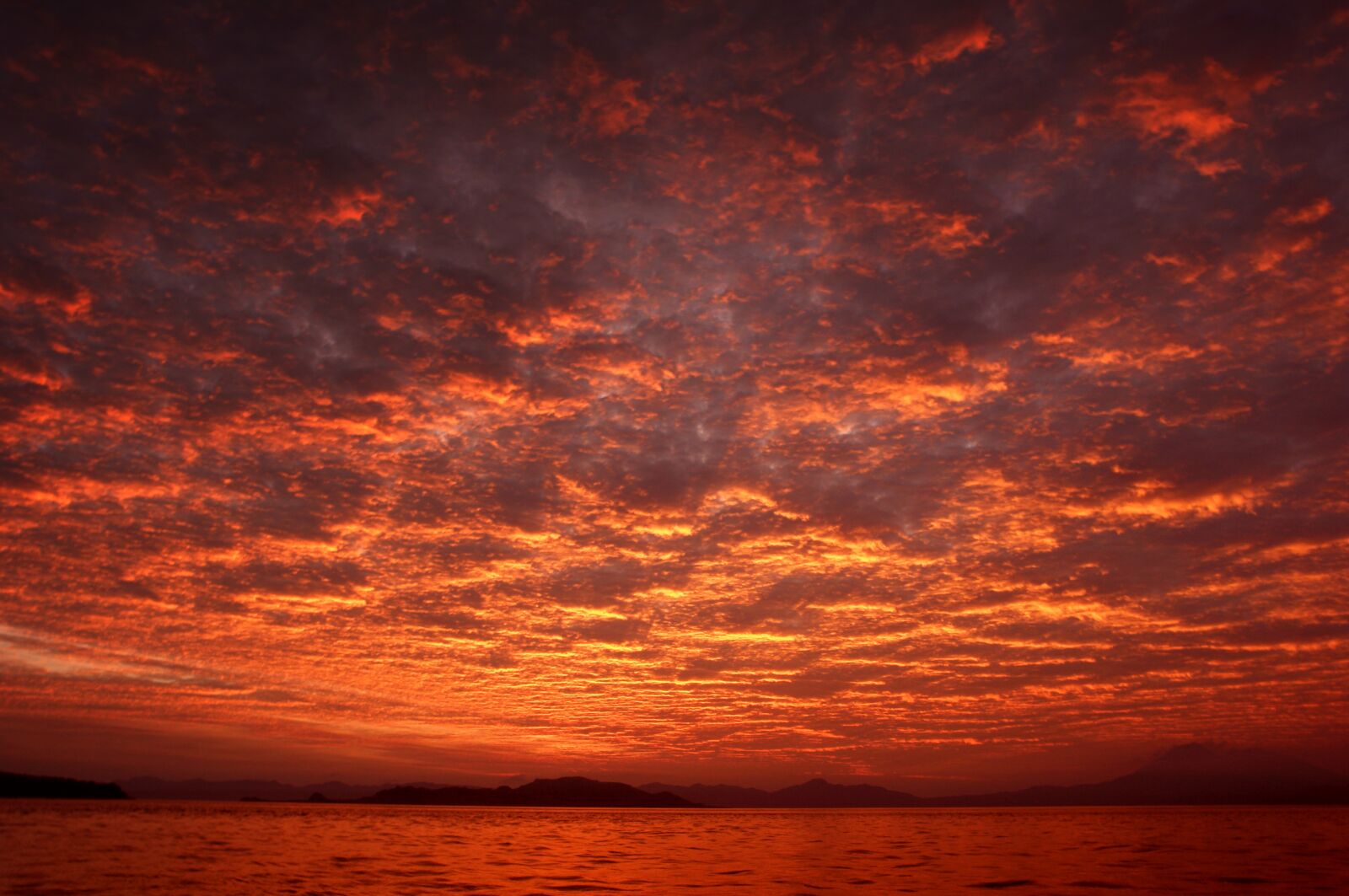 Sony DSC-R1 sample photo. Sunset, pantar, alor photography