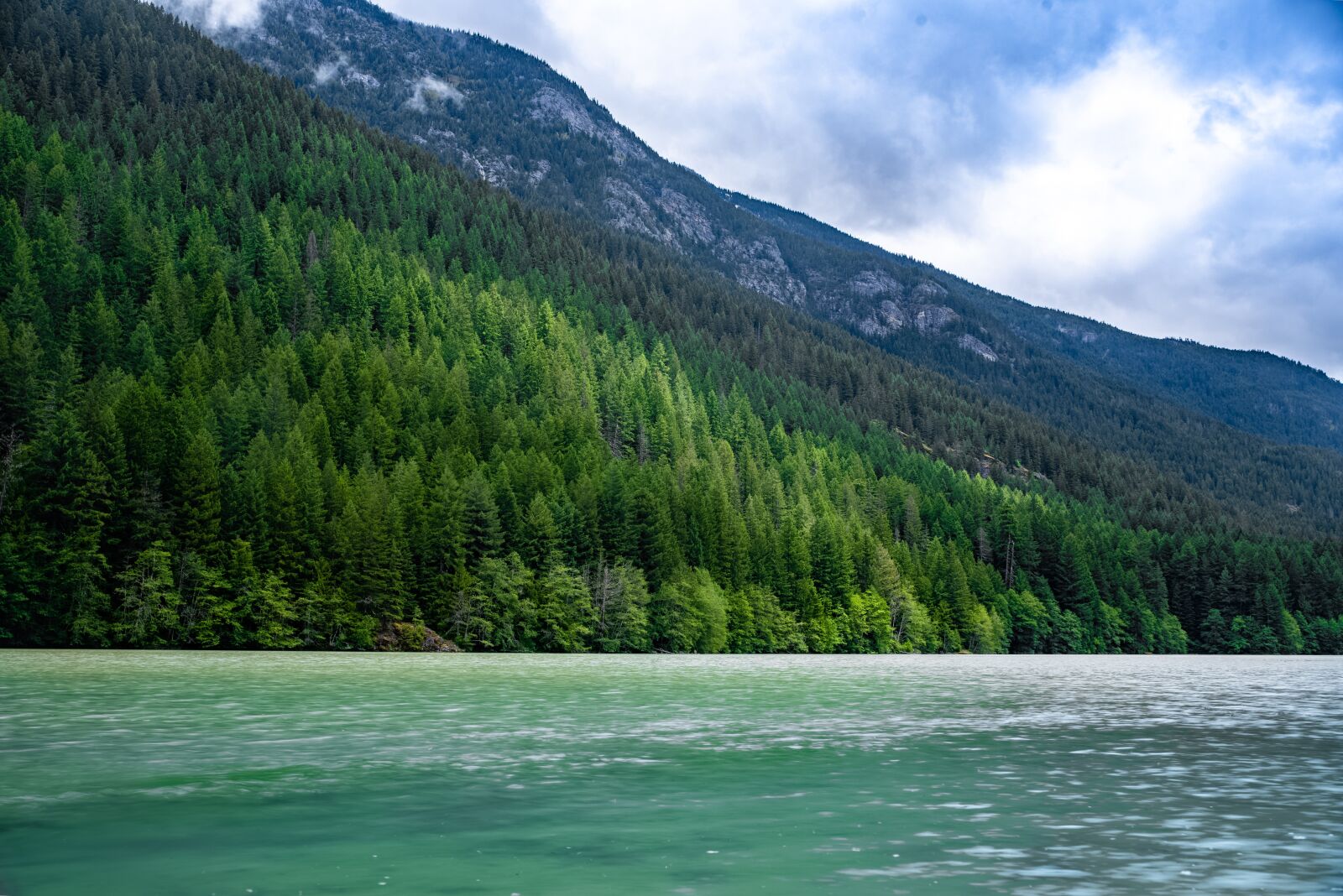 Nikon D750 sample photo. Lake, mountain, trees photography