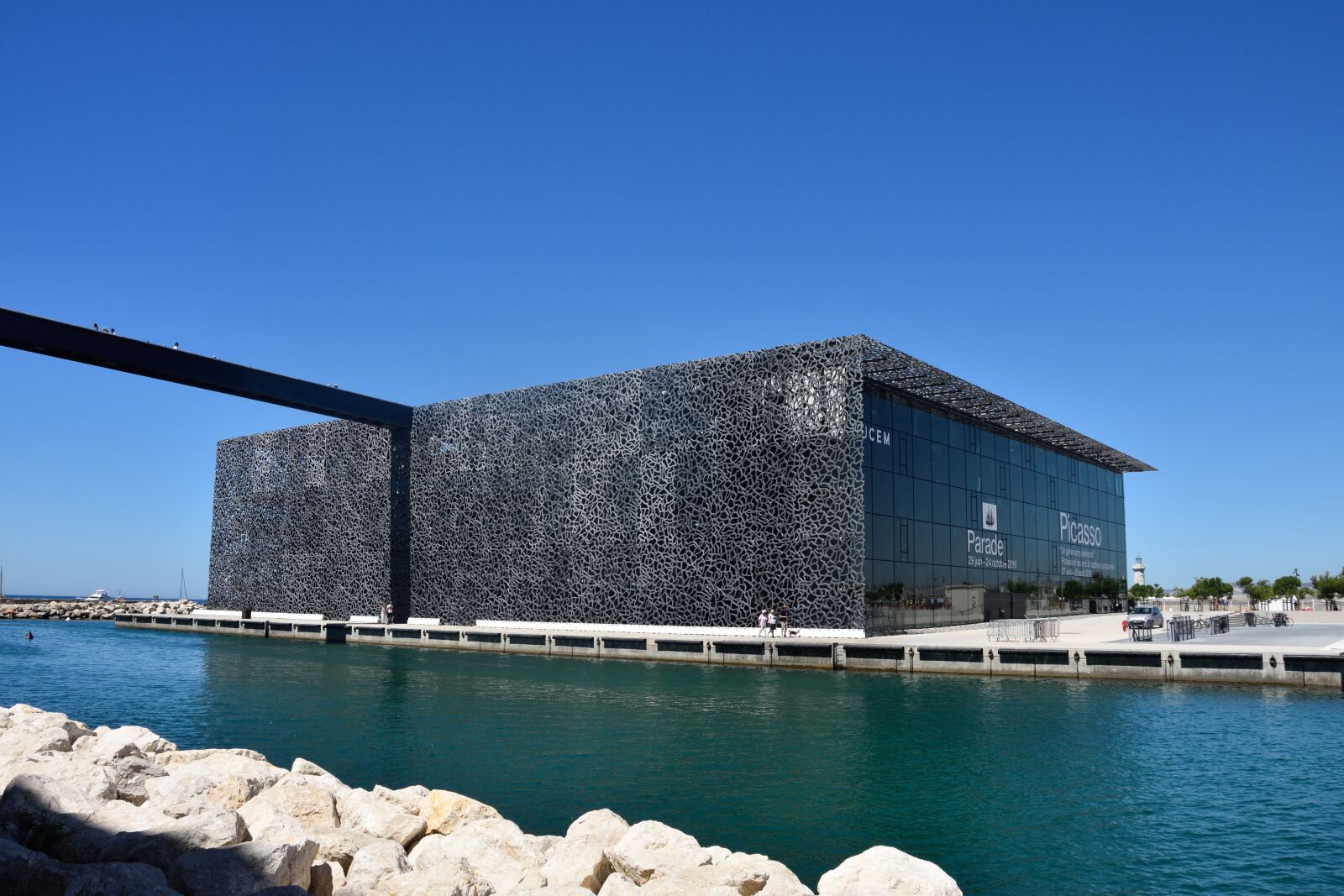 Nikon D7200 sample photo. Mucem, marseille, museum photography