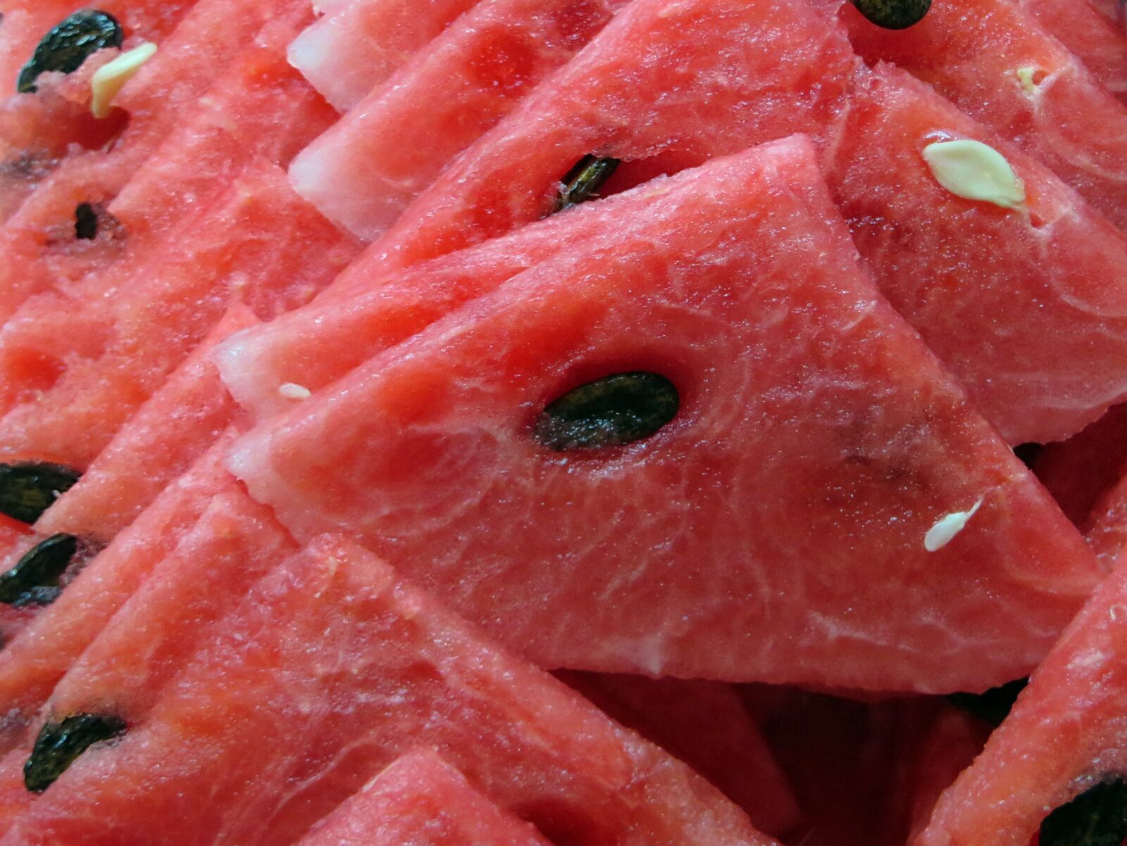 Canon PowerShot SX270 HS sample photo. Watermelon, food, red photography
