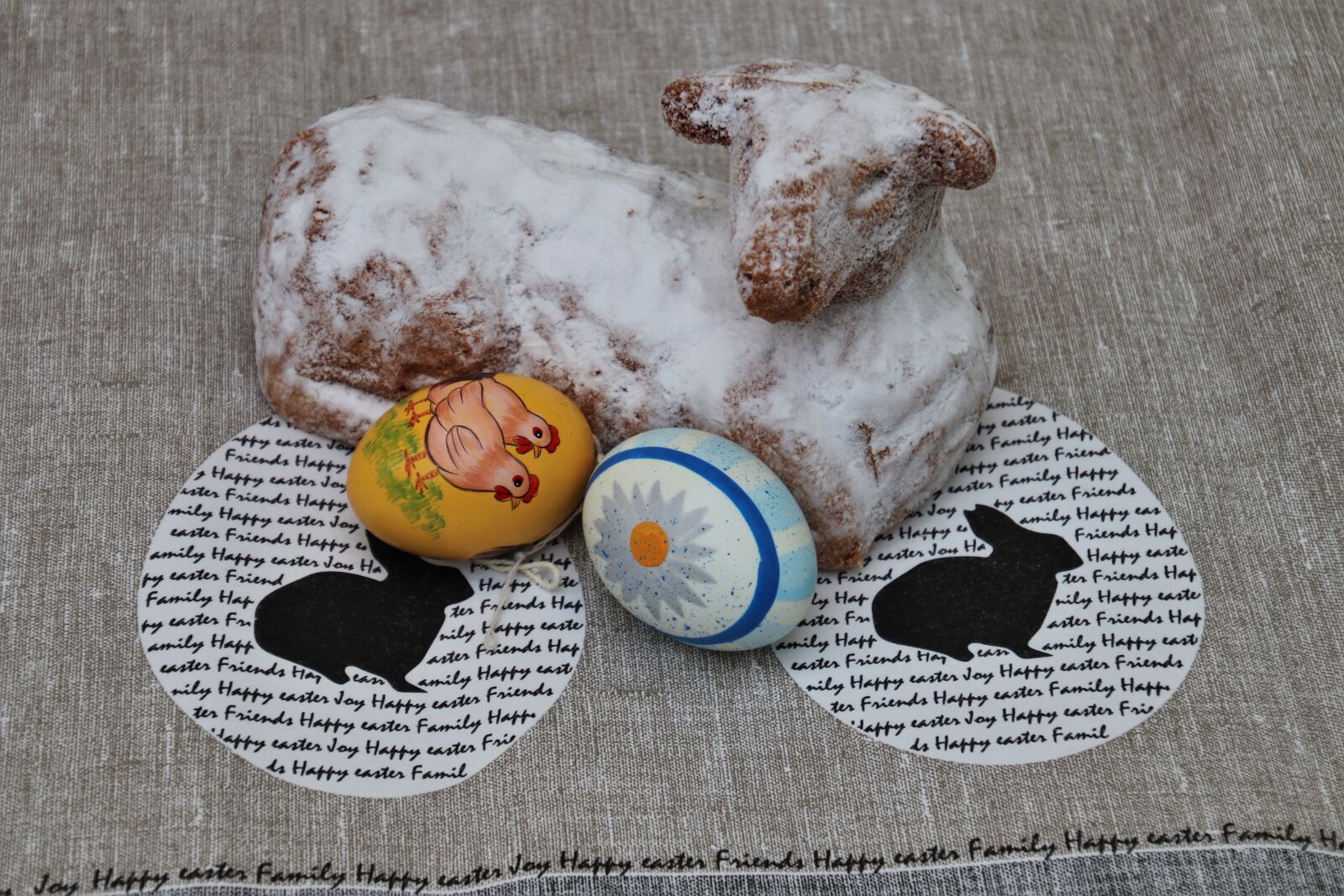Canon EOS 80D sample photo. Easter, easter eggs, lamb photography