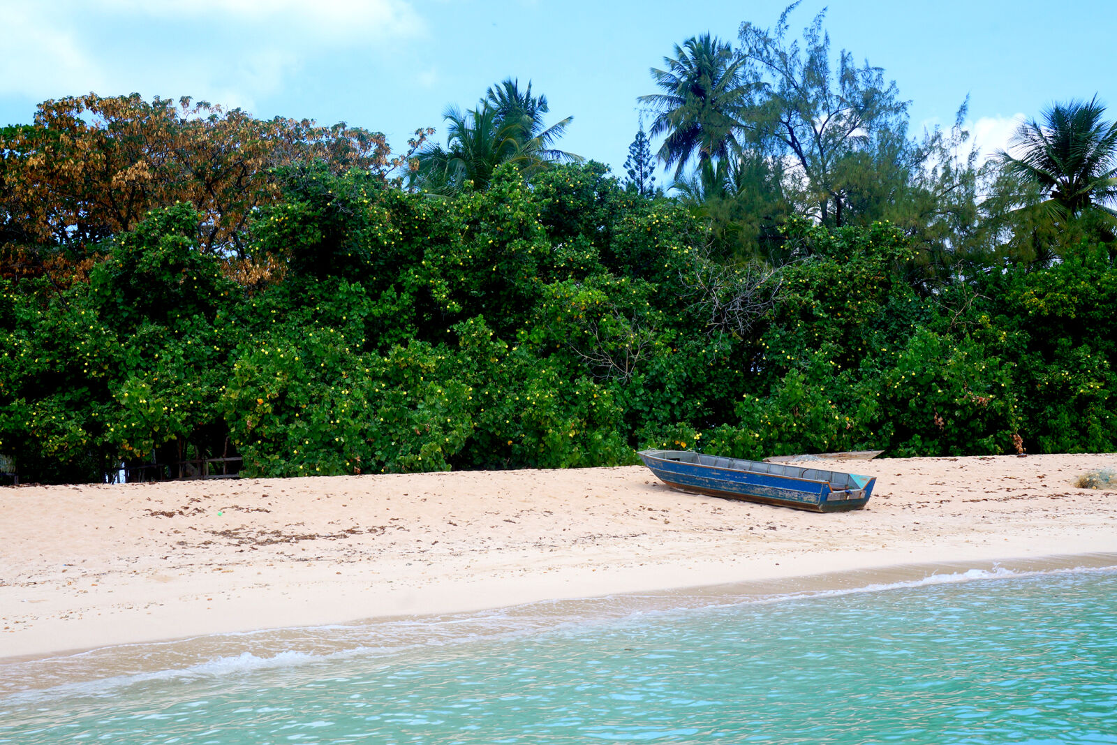 Sony Alpha a3000 + Sony E 18-55mm F3.5-5.6 OSS sample photo. Boat, island, nature, sea photography