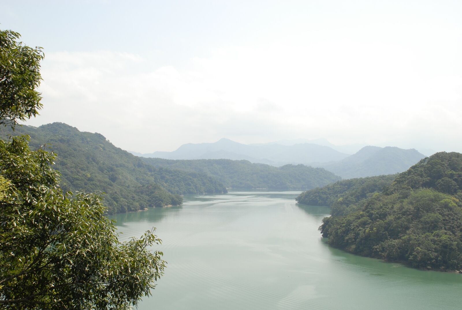 Nikon D200 sample photo. Reservoir, dam, shihmen reservoir photography
