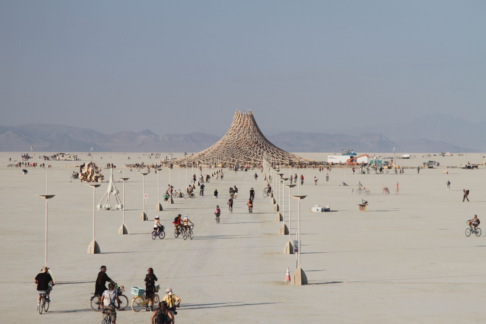 Canon EOS 7D sample photo. Burning man, playa, temple photography