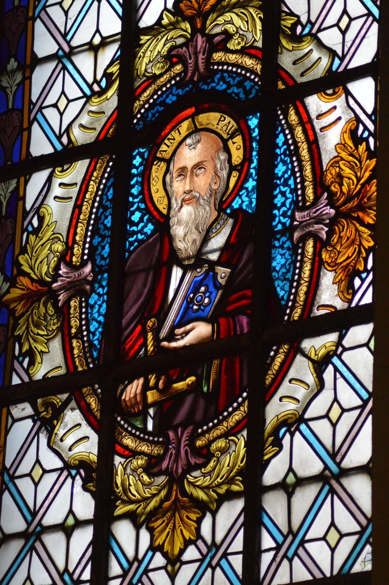 Nikon D3200 sample photo. Stained glass, window, church photography