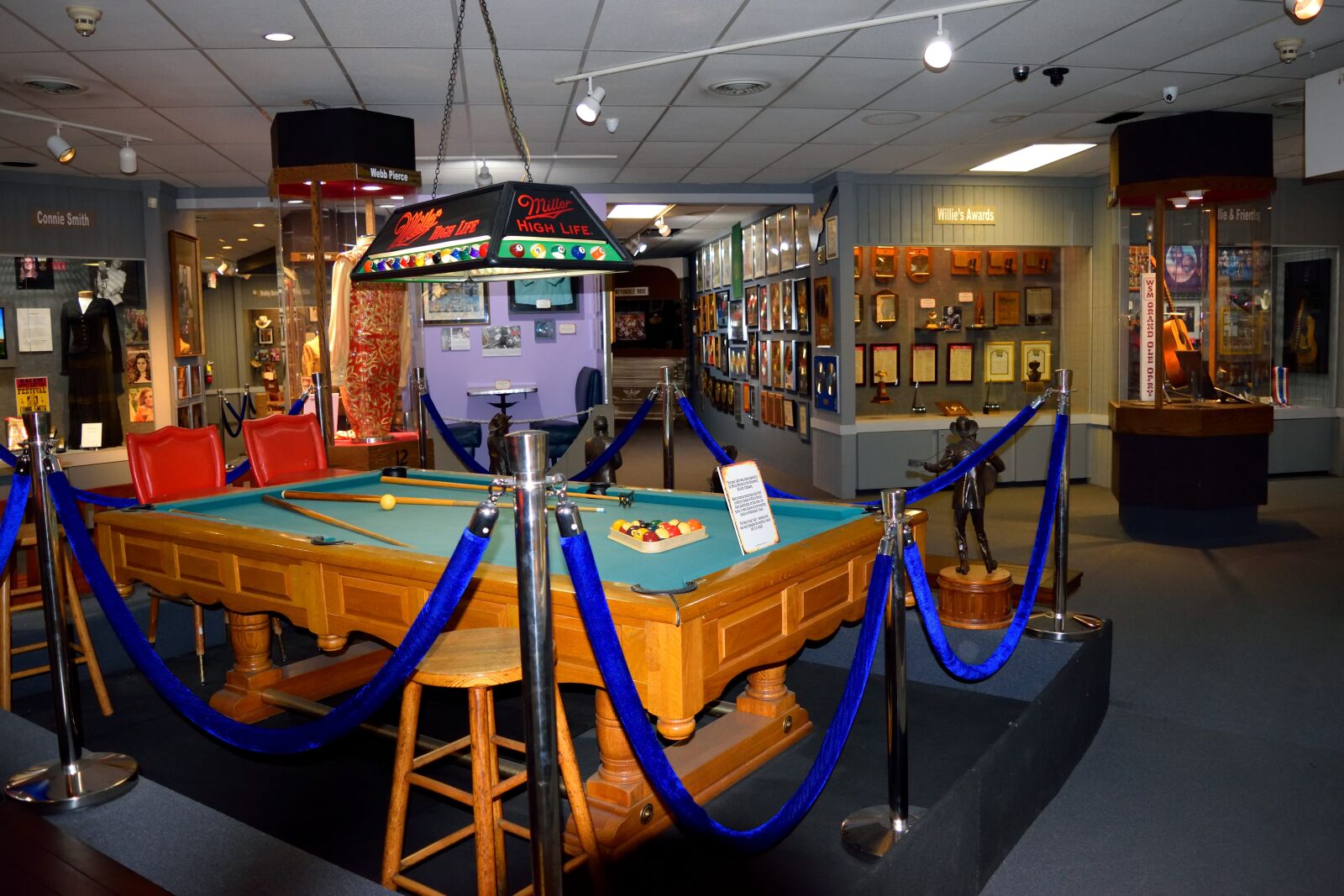 Nikon D3300 sample photo. Willie nelson museum, interior photography