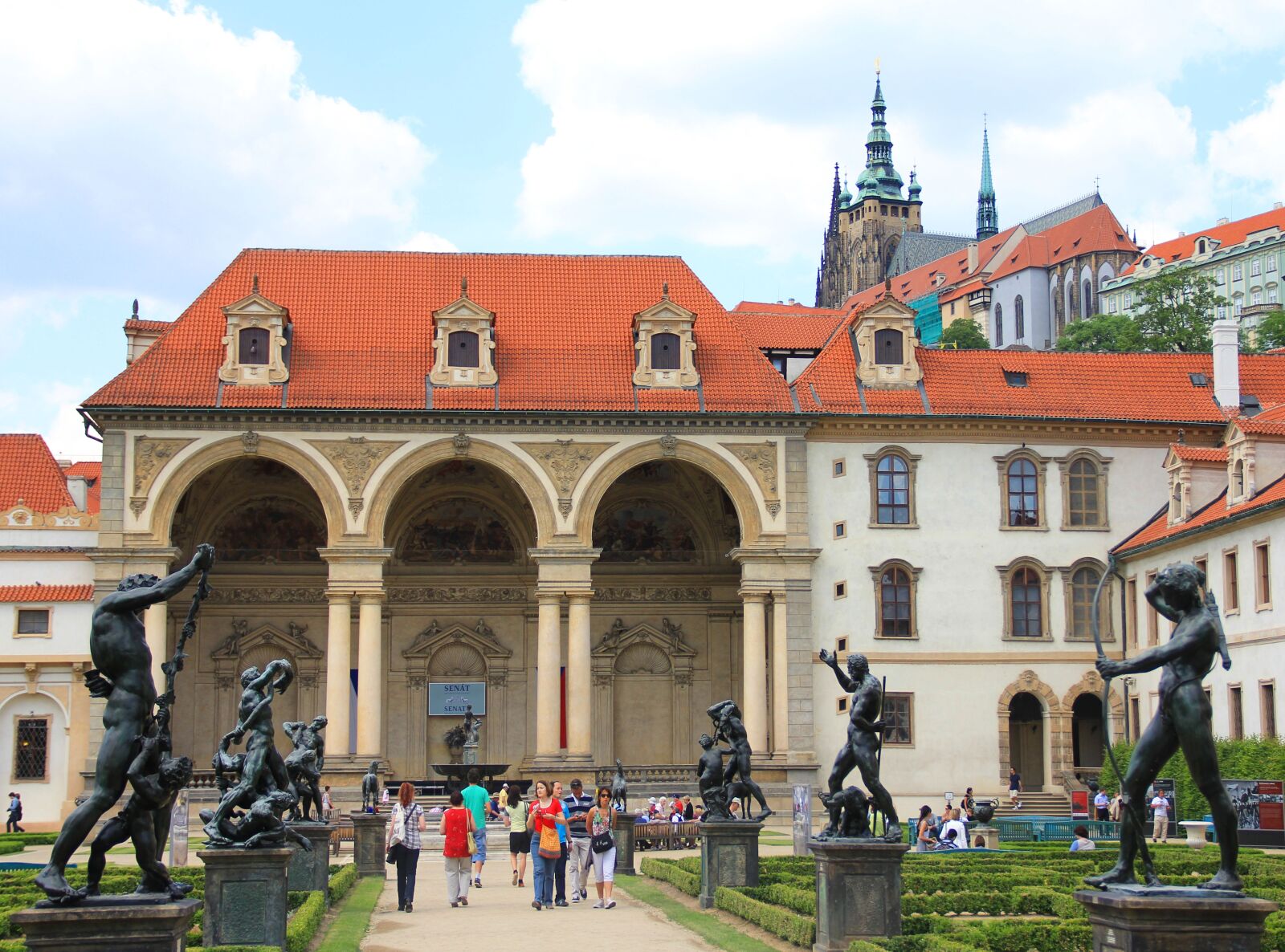 Canon EOS 60D sample photo. Garden, palace, prague photography