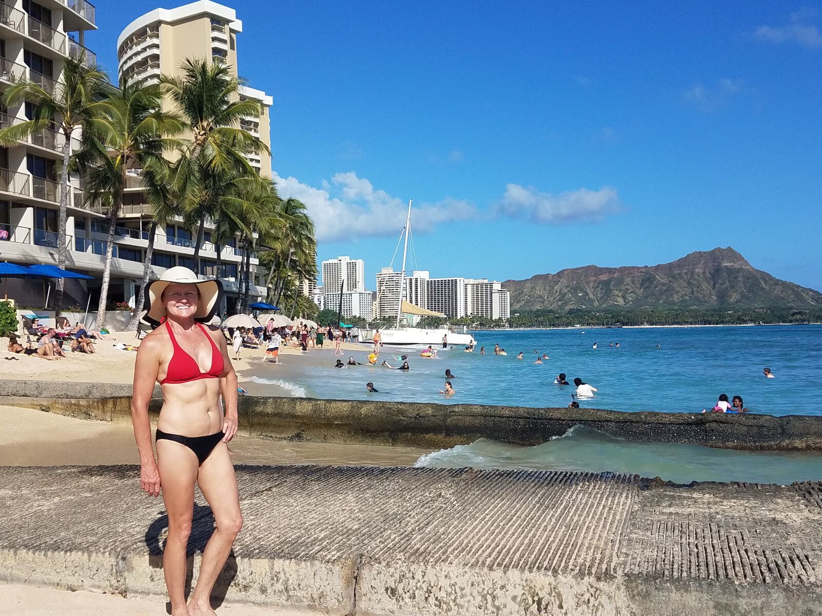 Samsung Galaxy S7 sample photo. Diamond head and waikiki photography