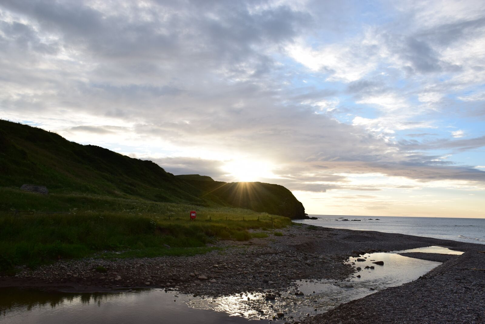 Nikon D5300 sample photo. New aberdour beach, scotland photography