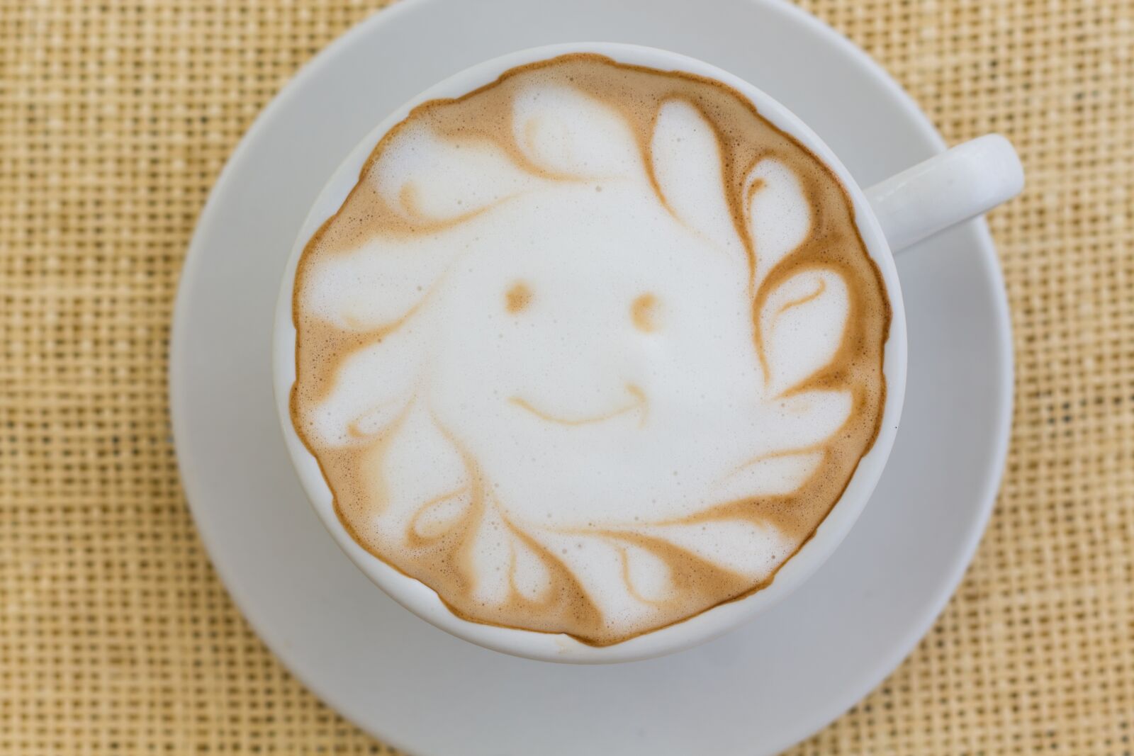 Canon EOS 700D (EOS Rebel T5i / EOS Kiss X7i) + Canon EF 50mm F1.8 STM sample photo. Cappuccino, beverage, in the photography