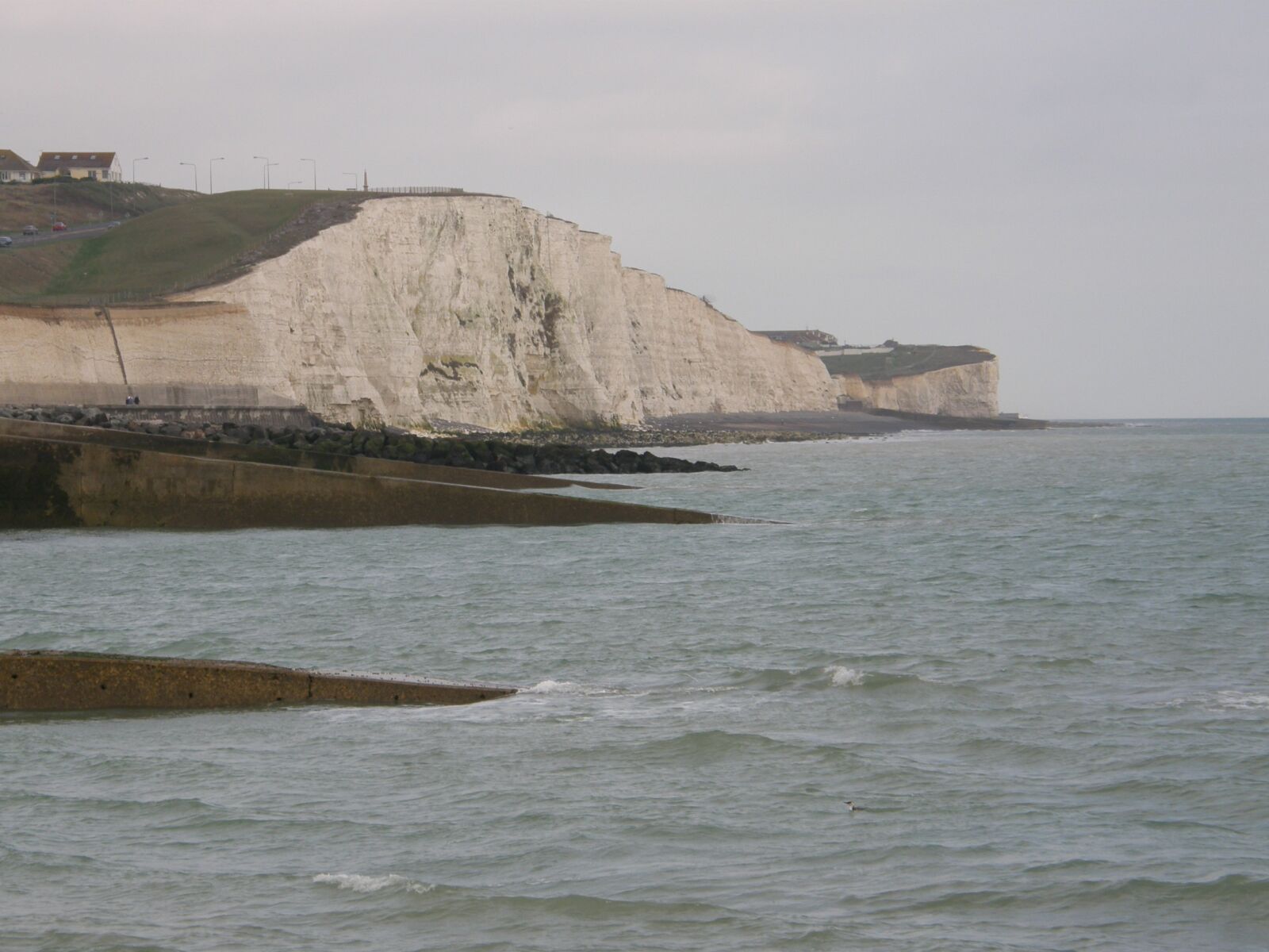 Olympus SP550UZ sample photo. Cliff, beach, brighton photography
