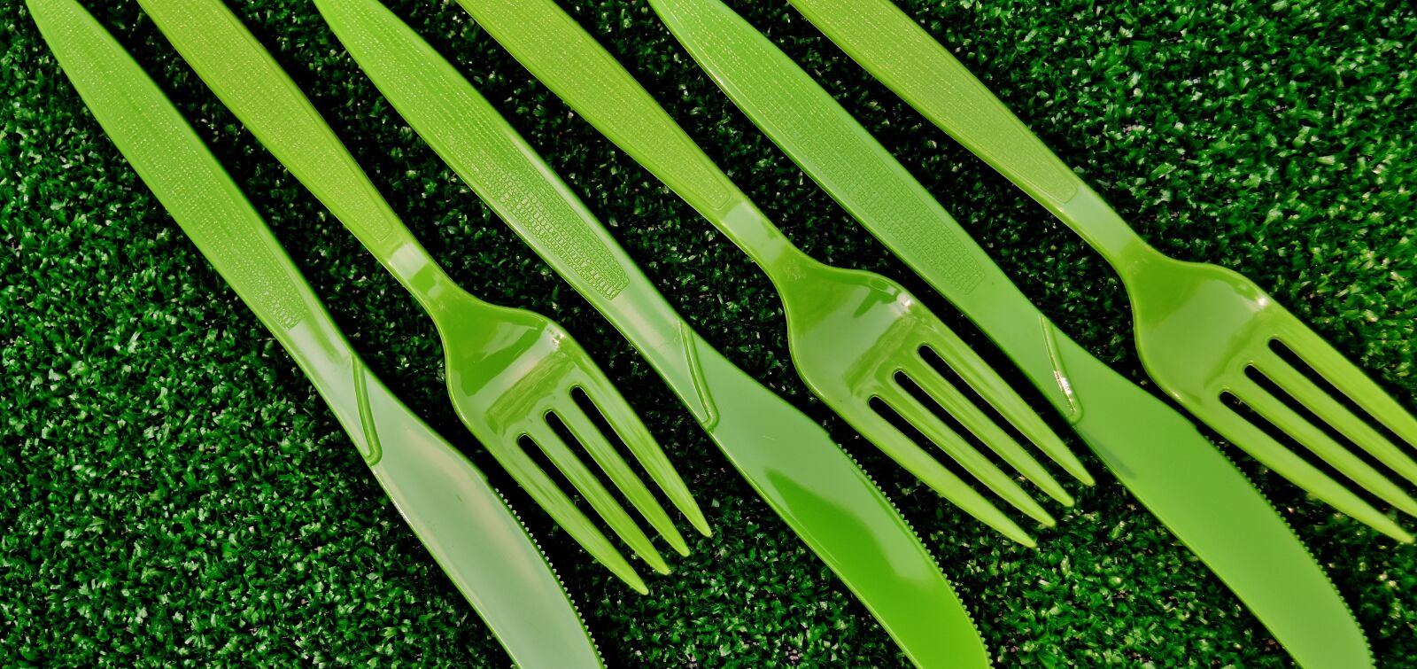 Nikon D7200 sample photo. Cutlery, one way, green photography