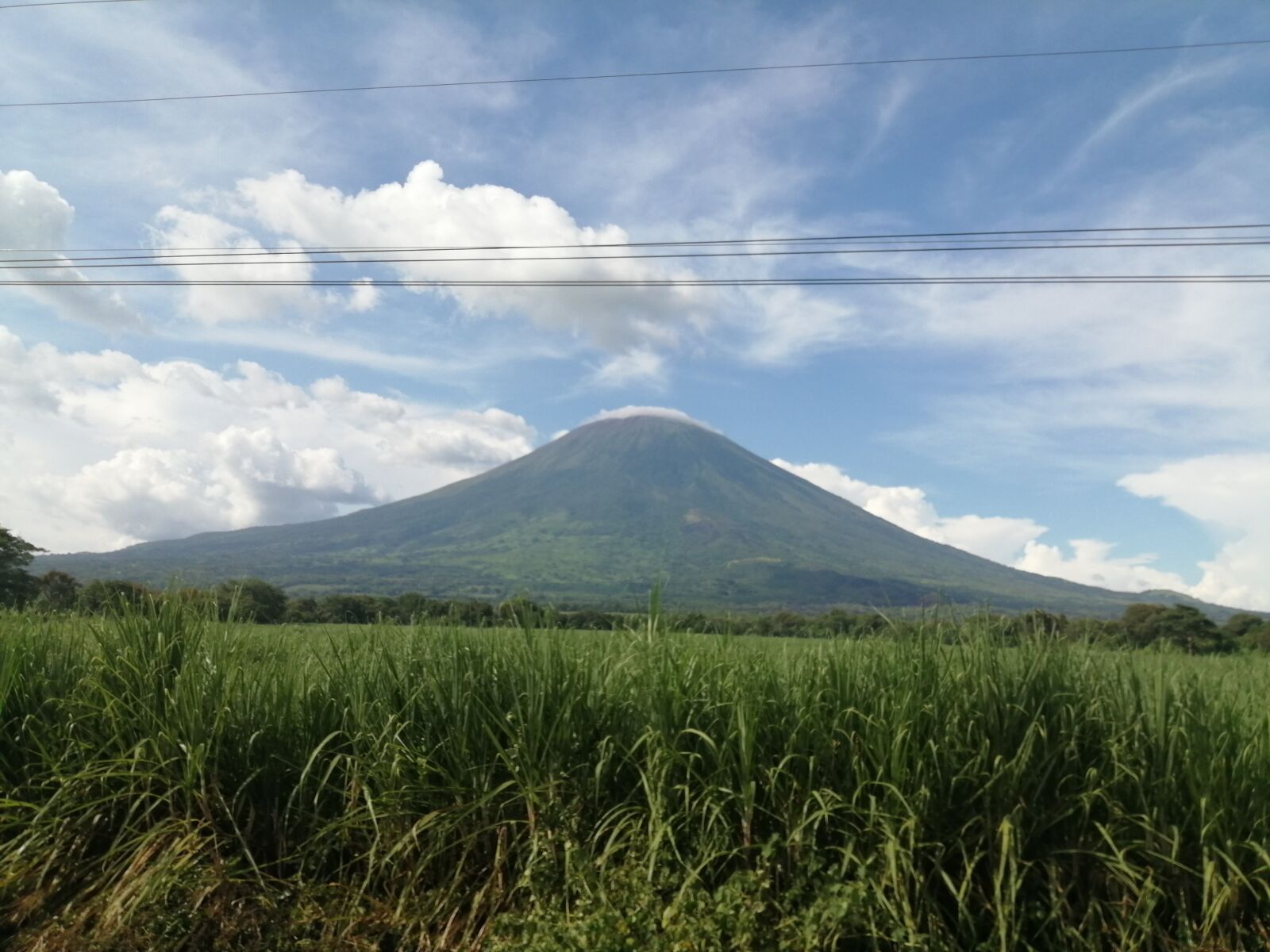 HUAWEI JKM-LX3 sample photo. Volcano, sky, mountain photography