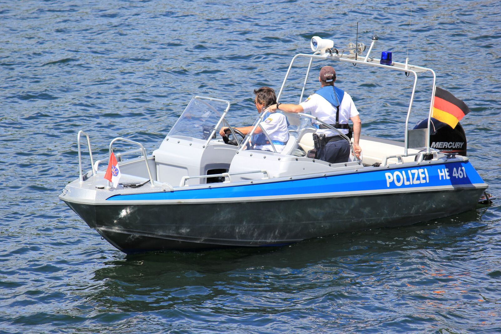 Canon EF-S 55-250mm F4-5.6 IS sample photo. Police, water protection police photography